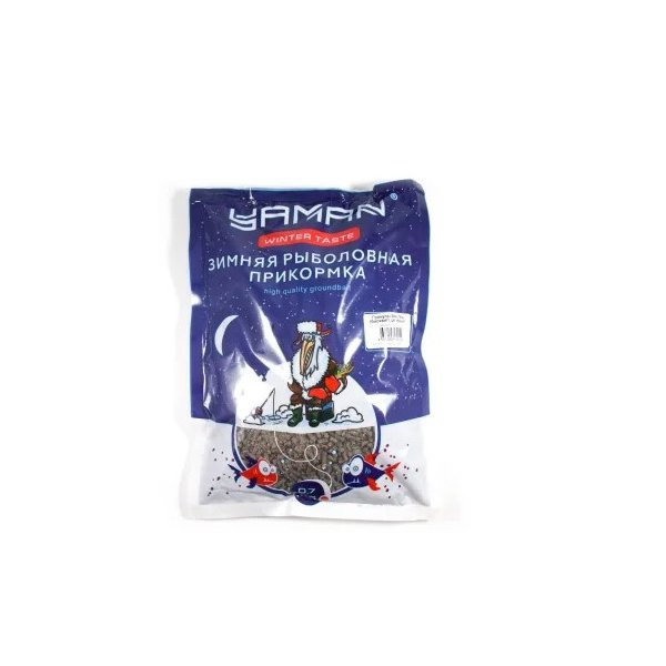 Прикормка Yaman Winter Taste Гранулы 3мм, Лещ зимняя (бисквит), цв. чёрный, 700 гр.