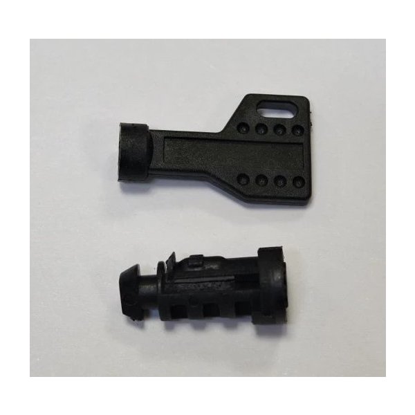 Комплект замка и ключа к опорам B,C,D,E и лыжной насадке (пл. секретка)