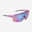 Очки спортивные KV+ ALPHA glasses pink crystal, lens peach red