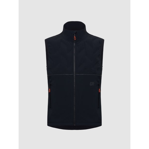 Жилет, GRI, Норд, черный, мужской (XL)