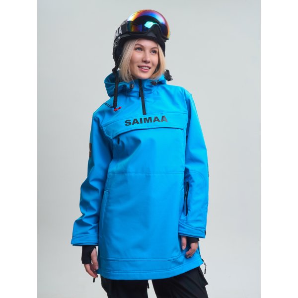 Анорак женский SAIMAA, голубой (XXL)
