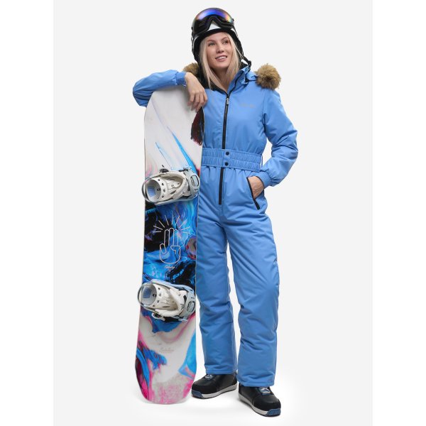 Комбинезон горнолыжный SAIMAA, женский, голубой (M)