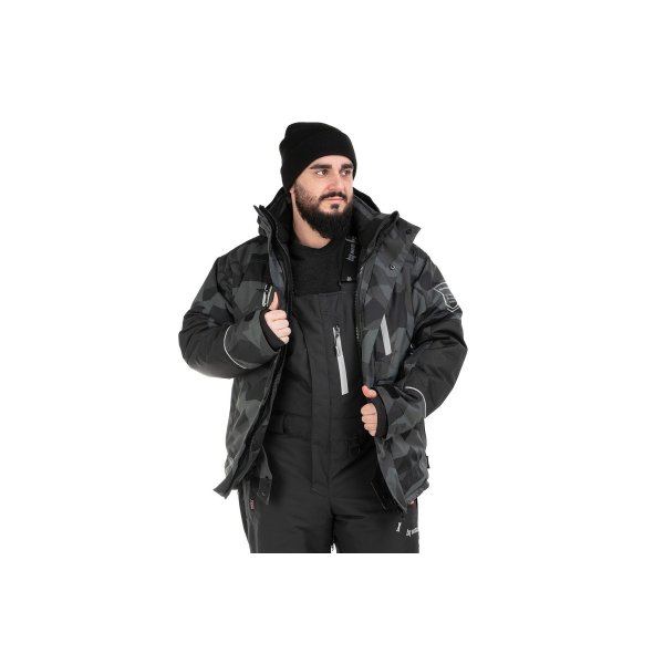 Костюм зимний ARCTIC, 15/15 К, цв. серый/черный, Шелтер р.3XL (T-N-A-3XL-56/182) NISUS