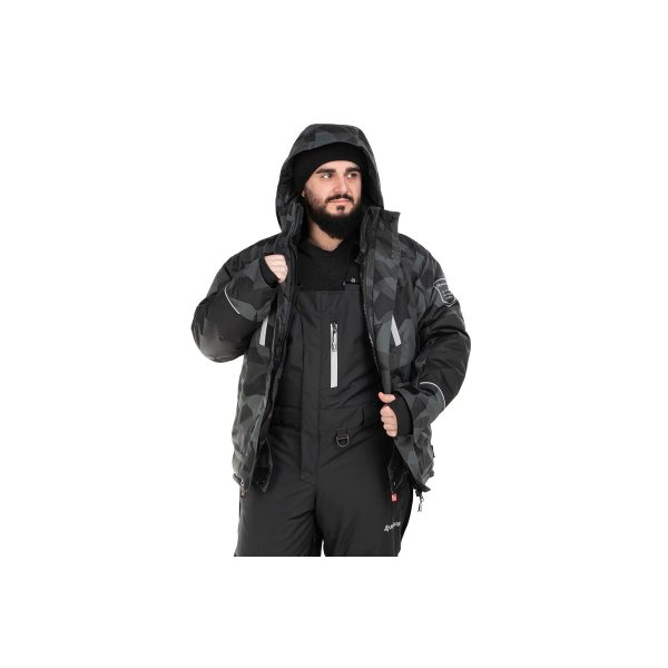 Костюм зимний ARCTIC, 15/15 К, цв. серый/черный, Шелтер р.3XL (T-N-A-3XL-56/182) NISUS