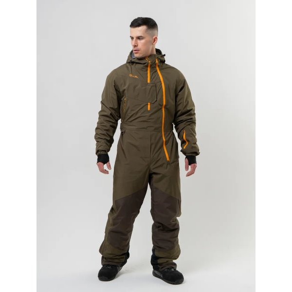 Комбинезон горнолыжный SAIMAA, мужской, оливковый (L)