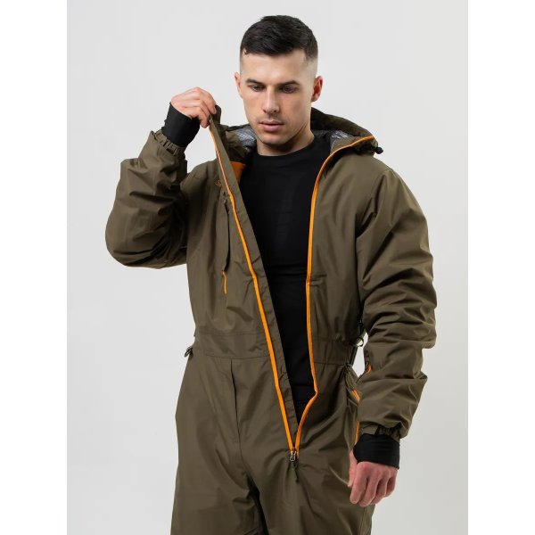 Комбинезон горнолыжный SAIMAA, мужской, оливковый (XL)