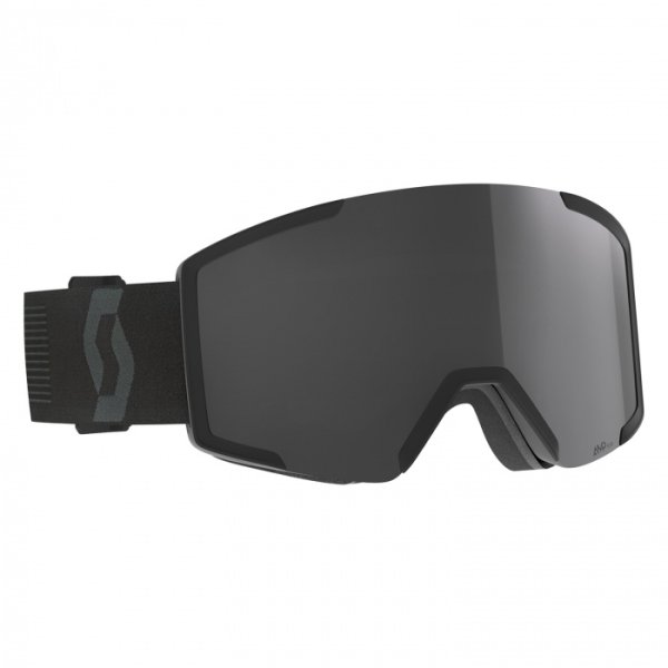 Маска горнолыжная SCOTT Shield mineral black/AMP black chrome S3