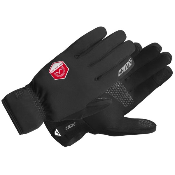 Перчатки лыжные KV+ COLD PRO Russia black, размер L
