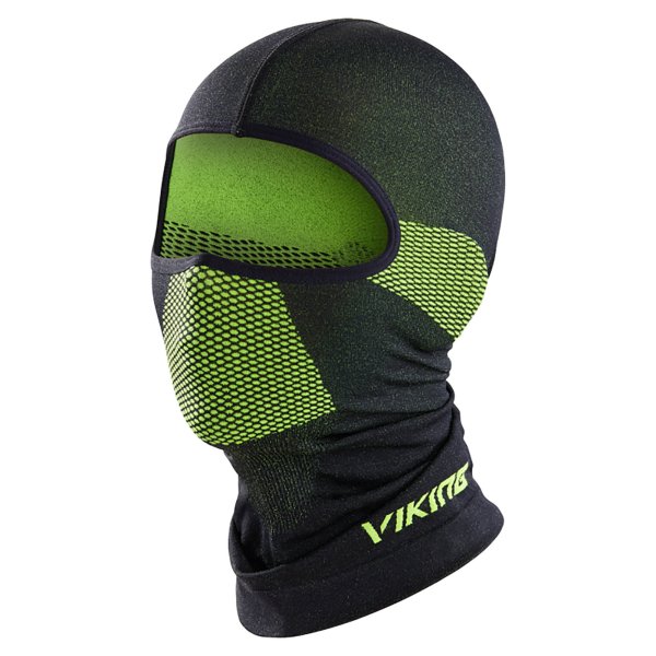 Балаклава детская VIKING Sigurd Junior Black/Lime