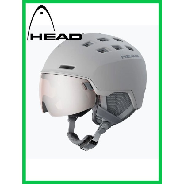 Шлем горнолыжный HEAD CINEMA W sand с визором S2 (VLT 20%) (M/L)