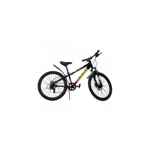Велосипед Stels Навигатор 400 MD, колесо 24, Черный/Желтый, рама 12