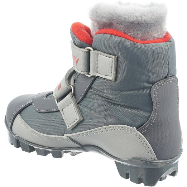 Ботинки лыжные SPINE Baby 101 NNN (серый) (р.32-33)