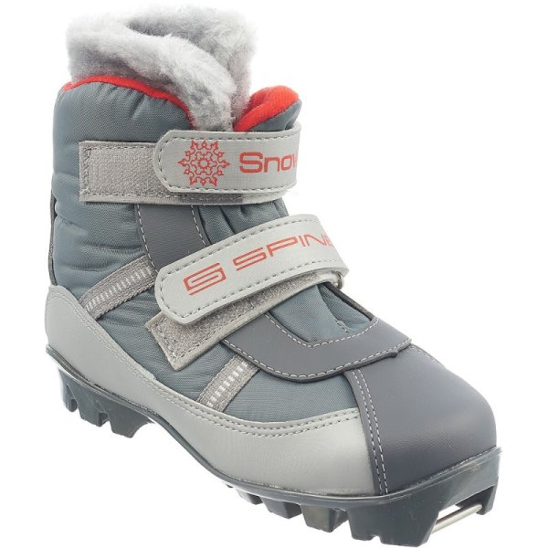Ботинки лыжные SPINE Baby 101 NNN (серый) (р.34-35)