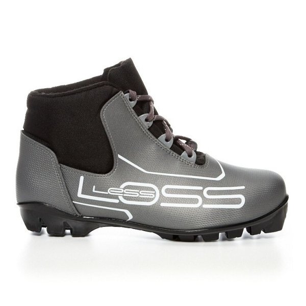 Ботинки лыжные SPINE Loss 243 NNN (серый/черный) (р.RU39; EU40)
