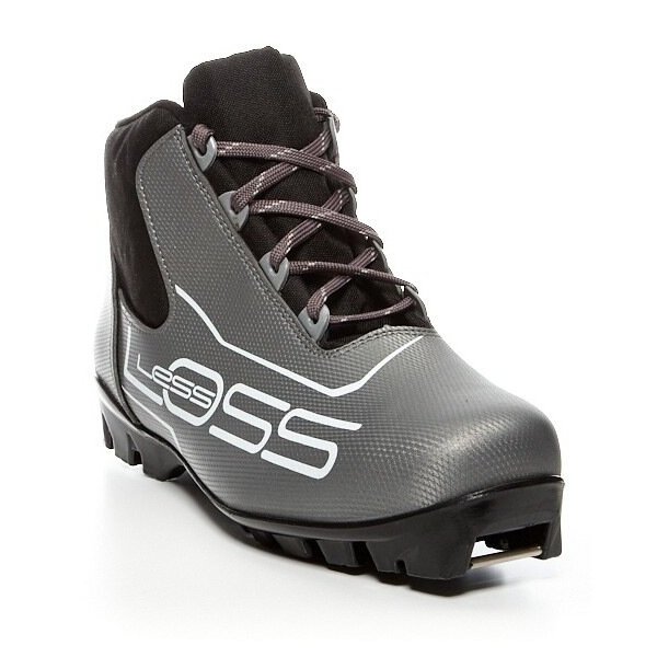 Ботинки лыжные SPINE Loss 243 NNN (серый/черный) (р.RU45; EU46)