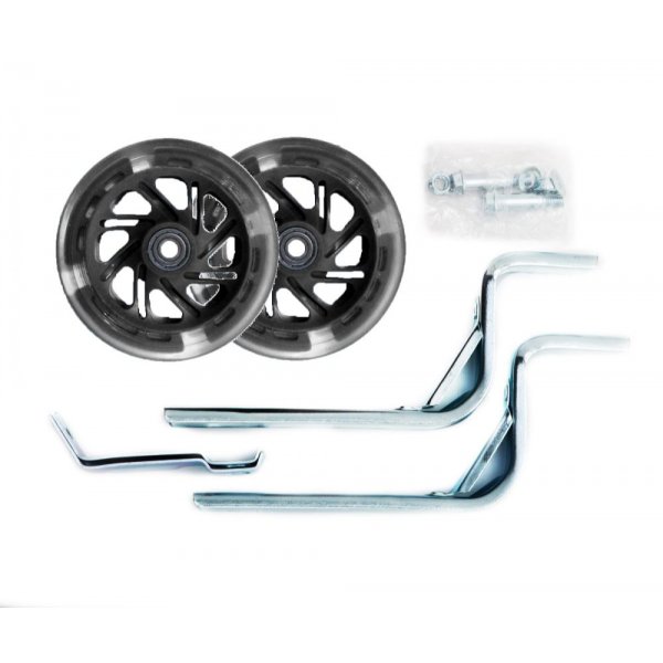 Колеса приставные Vinca Sport 12-20 стал 12-20 c подшипниками ABEC7 с подсветкой