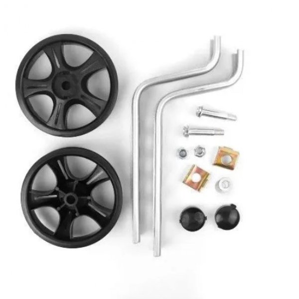 Колеса приставные Vinca sport 12-20 пластик черные