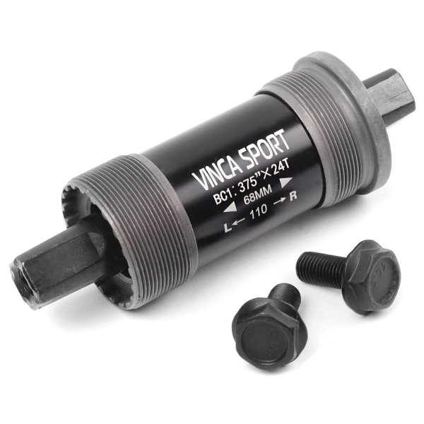 Каретка Vinca Sport с 2 пром.подш., под квадрат, ось 110мм, стакан 68мм