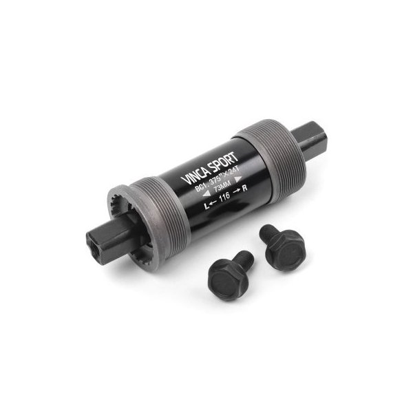 Каретка Vinca Sport с пром.подш., под квадрат, ось 116м, стакан 73мм