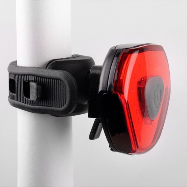 Фонарь задний Vinca Sport (3 режима работы, кабель USB для подзарядки в комплекте)