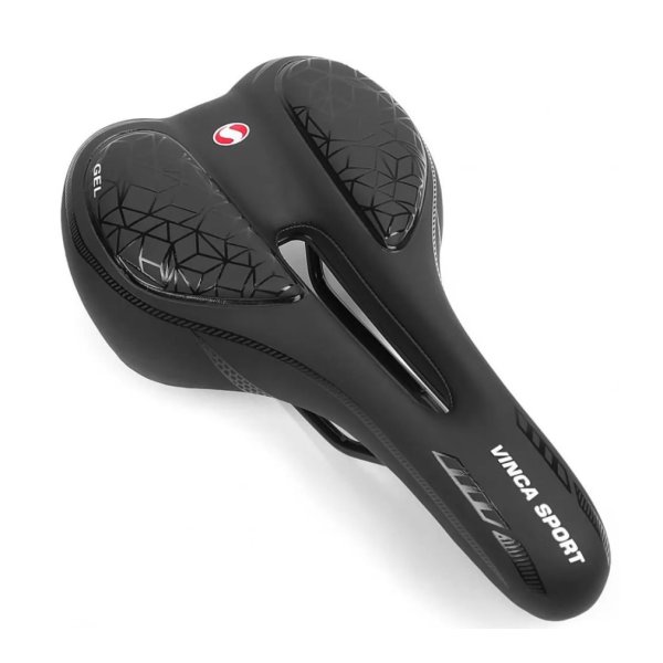 Седло Vinca Sport 270*166мм, гель, черное
