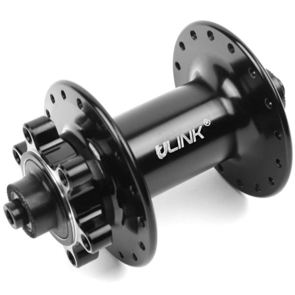 Втулка передняя ULING GB 94F SB, под дисковый тормоз, под 32 спицы, промподшипники