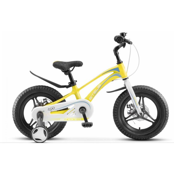 Велосипед STELS Storm MD, колесо 14, желтый, рама 7,8