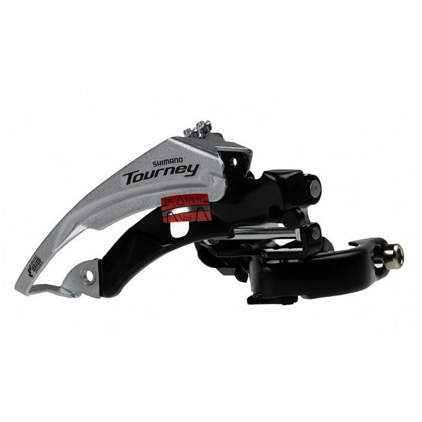 Переключатель скоростей передний SHIMANO Tourney FD-TY600 до 42T, 31.8/34.9мм, универс тяга
