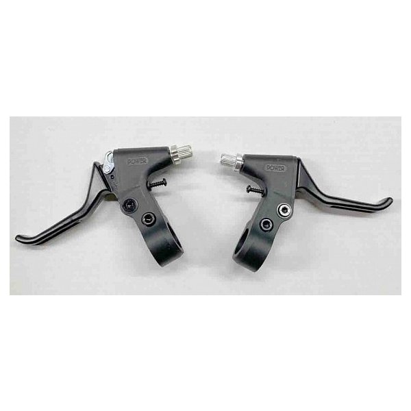 Ручки тормоза VBL-432PA под 2.5 пальца алюминиевые чёрные