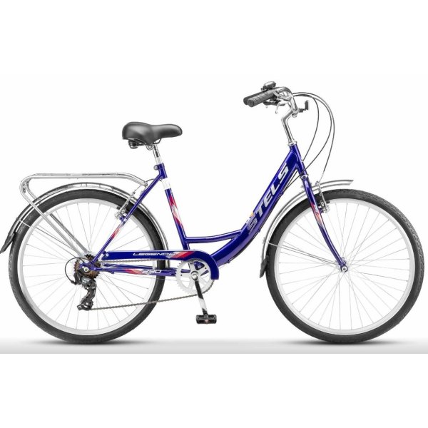 Велосипед Stels Legenda 290, колесо 26V, синий, рама 19