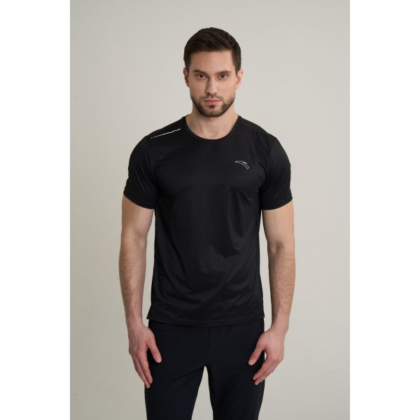 Футболка ANTA RUNNING SS Tee black (S)