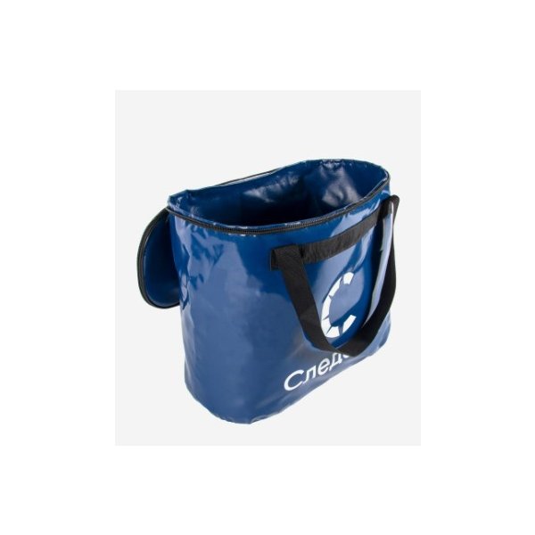 Сумка с крышкой СЛЕДОПЫТ для рыбы, ПВХ, 50х24х40см, цв. синий/24/	