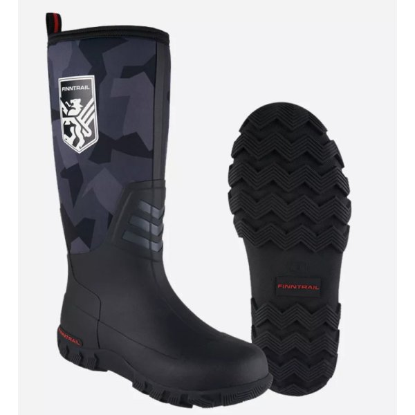 Сапоги Finntrail Outlander 7516 CamoShadowBlack (12(45))