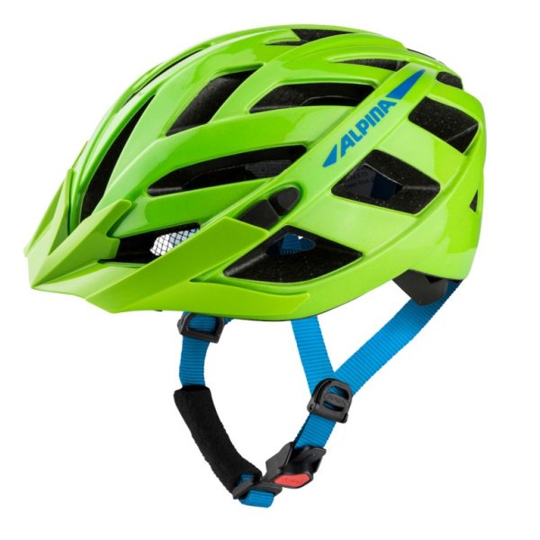Шлем велосипедный Alpina Panoma 3.0 Green Blue Gloss (см:56-59)