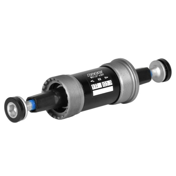 Каретка NECO чашки-алюминий, вал Cr-Mo, 68/122,5 мм