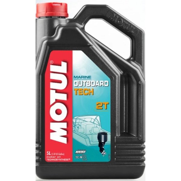 Масло моторное Motul 2-T Outboard Tech Франция 5
