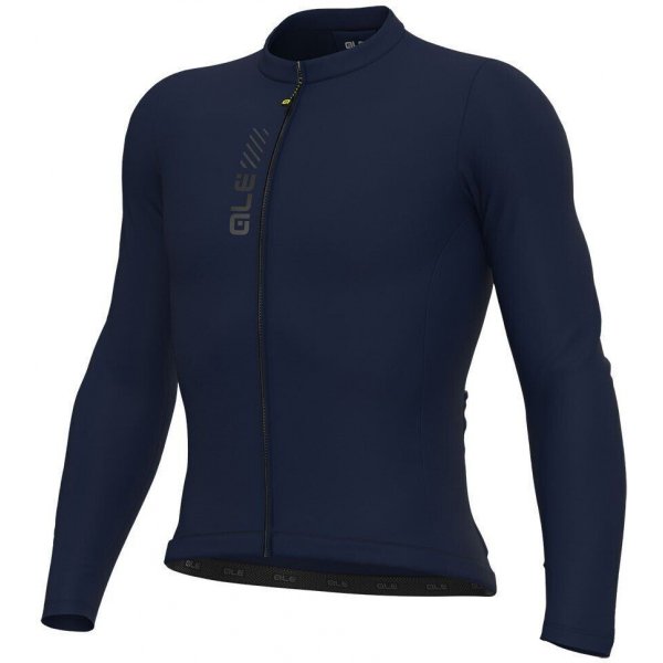 Майка велосипедная с длинным рукавом ALE PRAGMA COLOR BLOCK (Темно-синий) XXL
