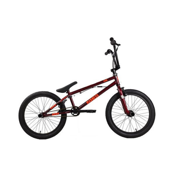 Велосипед Stark MADNES 3 бордовый/оранжевый/черный, колесо 20, BMX