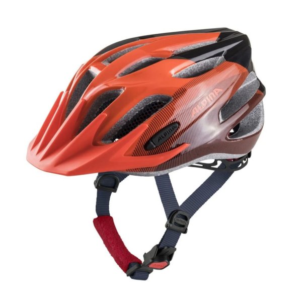 Шлем велосипедный ALPINA FB R 2.0 Junior Orange Anthracite/Black Gloss  (см:50-55