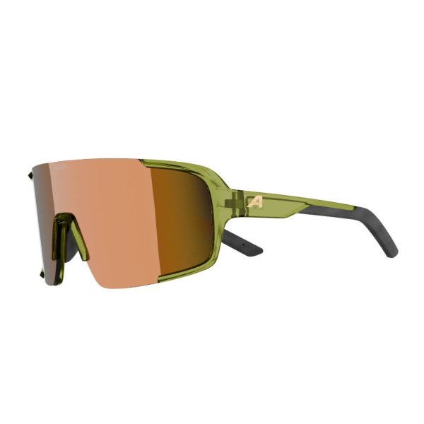 Очки солнцезащитные Alpina Lumin Green-Transaprent Gloss/Gold Mirror Cat.3