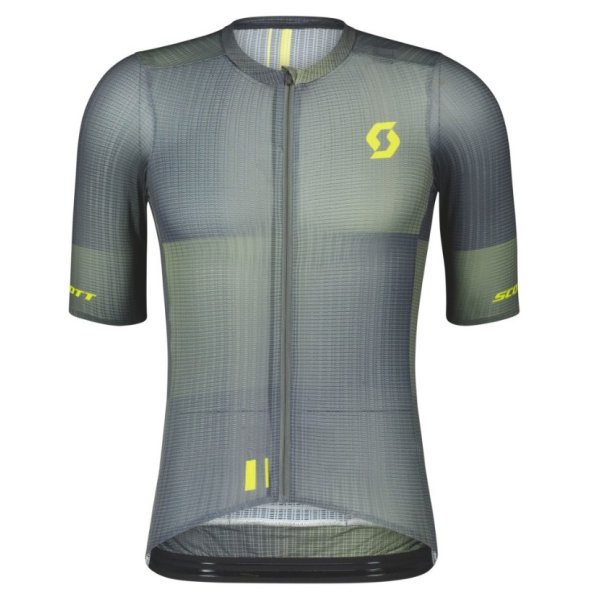 Майка велосипедная SCOTT RC Ultimate SL (dark grey/sulphur yellow) XL