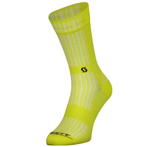 Носки SCOTT Performance Crew sulphur yellow/black (M/39-41)