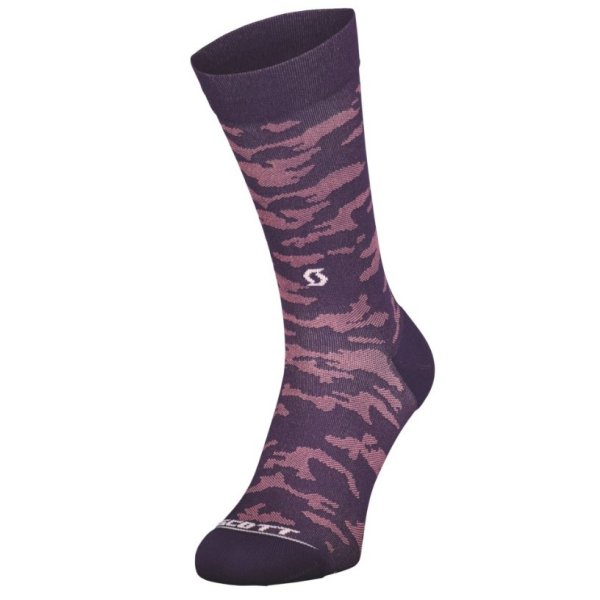 Носки SCOTT Trail Camo Crew (dark grey/white) (XL/45-47)