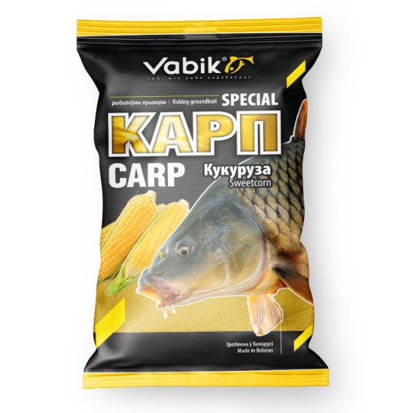 Прикормка Vabik Special 1кг Карп кукуруза