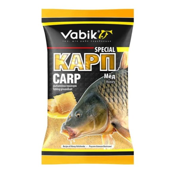 Прикормка Vabik Special 1кг Карп мед