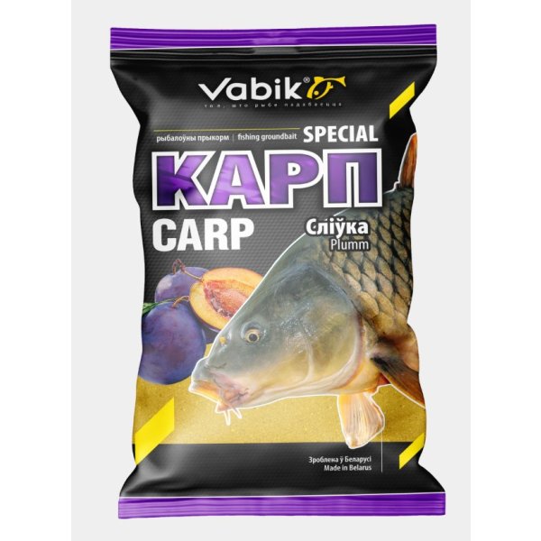 Прикормка Vabik Special 1кг Карп слива