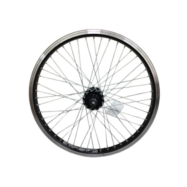 Колесо заднее 20 для BMX, двой.пистон.обод ALEXRIMS, 48Н, драйвер 9t,гайки,ось 14мм