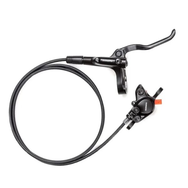 Тормоз дисковый гидравлический Shimano, BR-МT200, задний, черный,1700мм