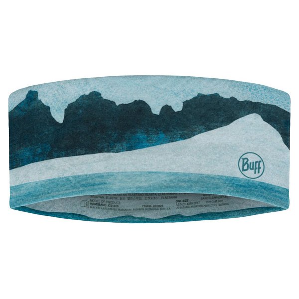 Повязка Buff Coolnet UV+ Wide Aler Teal (US:one size)