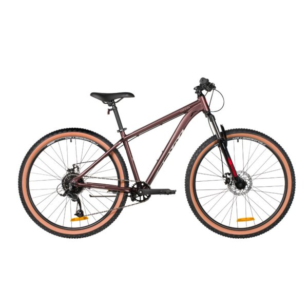 Велосипед FOXX MERIDIAN, колесо 29, коричневый, рама 20